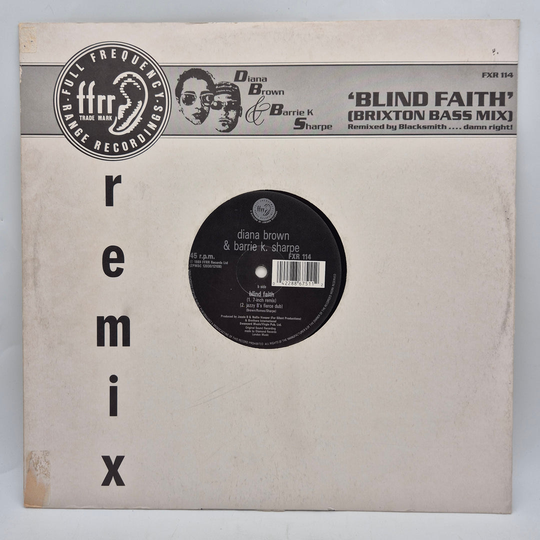 Retro 12 tums vinyl Diana Brown remix