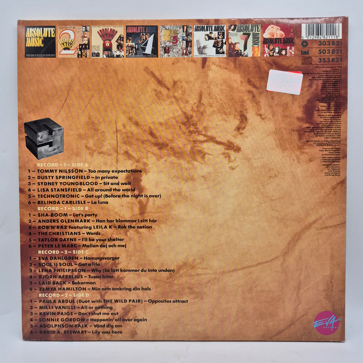 Absolute Music dubbelvinyl retro 80-tal