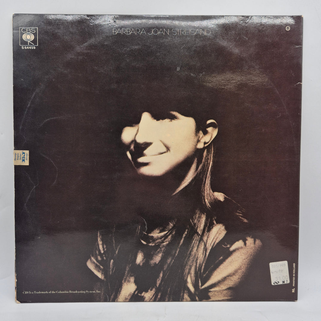 Barbra Joan Streisand vinyl LP retro CBS