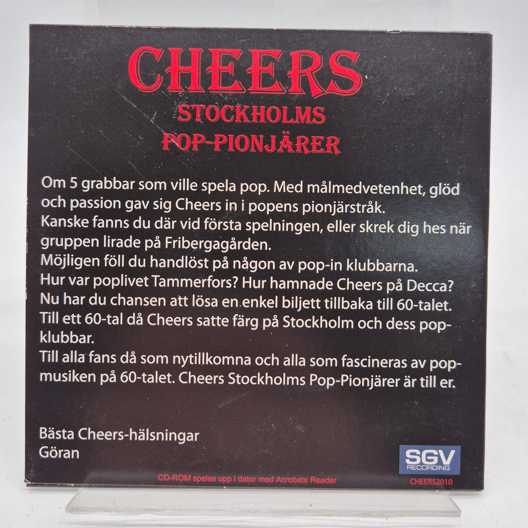 Cheers CD ROM musikhistoria Stockholms poppionjärer