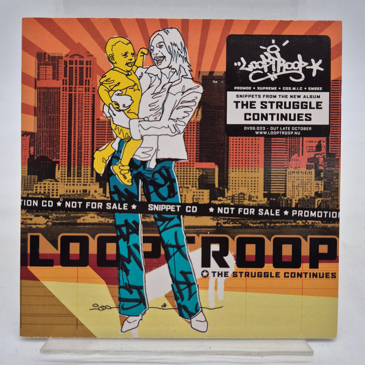 Looptroop promo CD The Struggle Continues retro