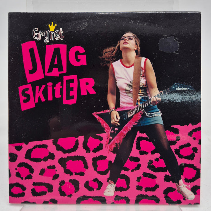 Grynet Jag skiter CD singel rosa retro