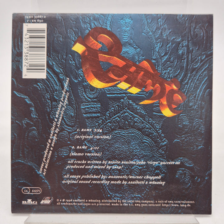 SNAP Rame CD singel retro 90 tal