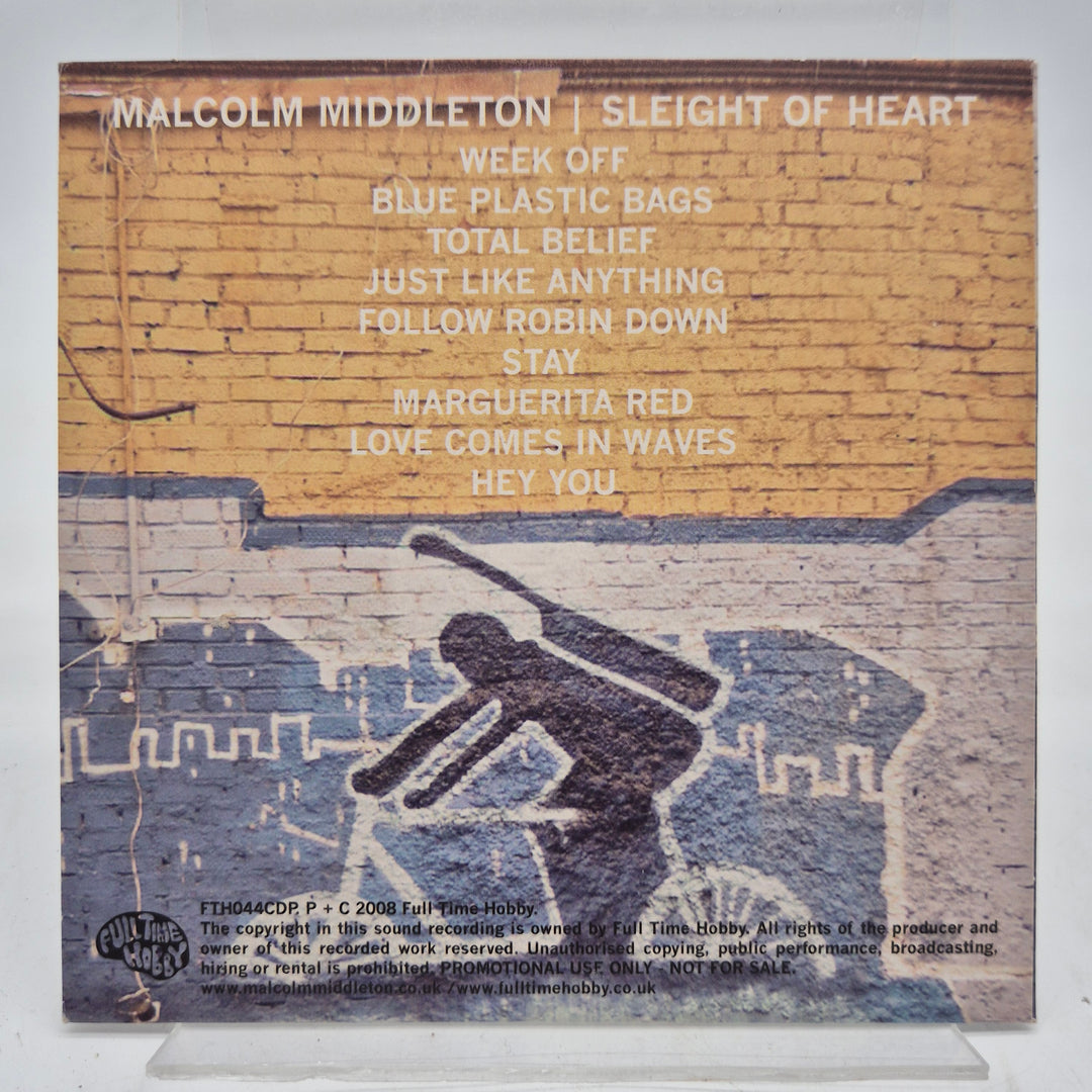 Malcolm Middleton Sleight of Heart CD begagnad