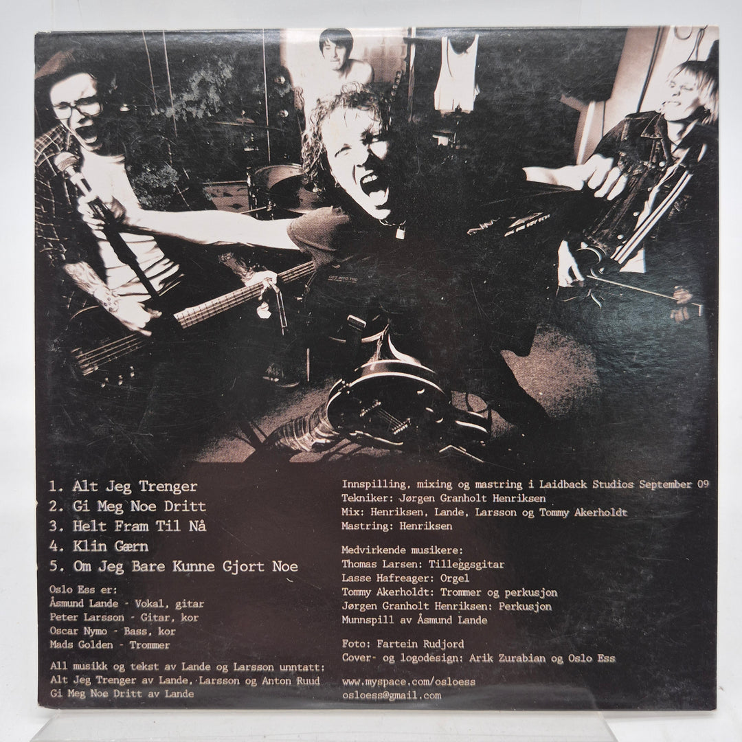 Oslo Ess promo EP CD skandinavisk punkrock