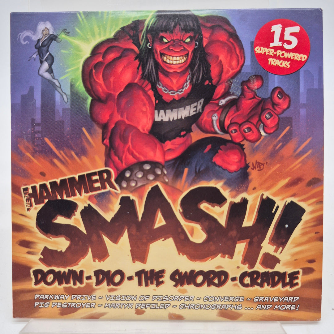Metal Hammer Smash samlings CD hårdrock metal