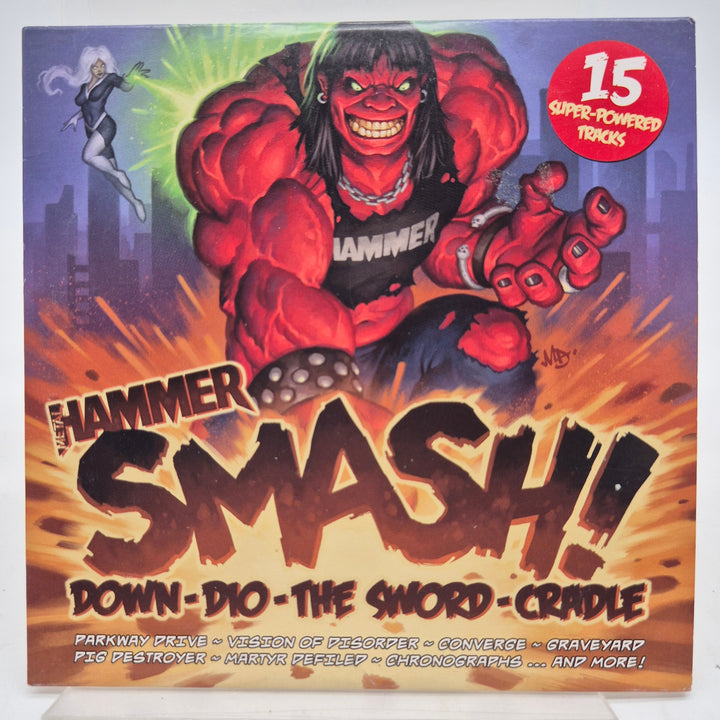Metal Hammer Smash samlings CD hårdrock metal