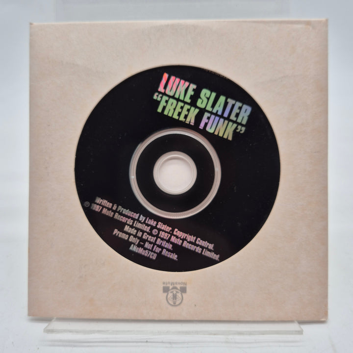 Luke Slater Freek Funk promo CD retro
