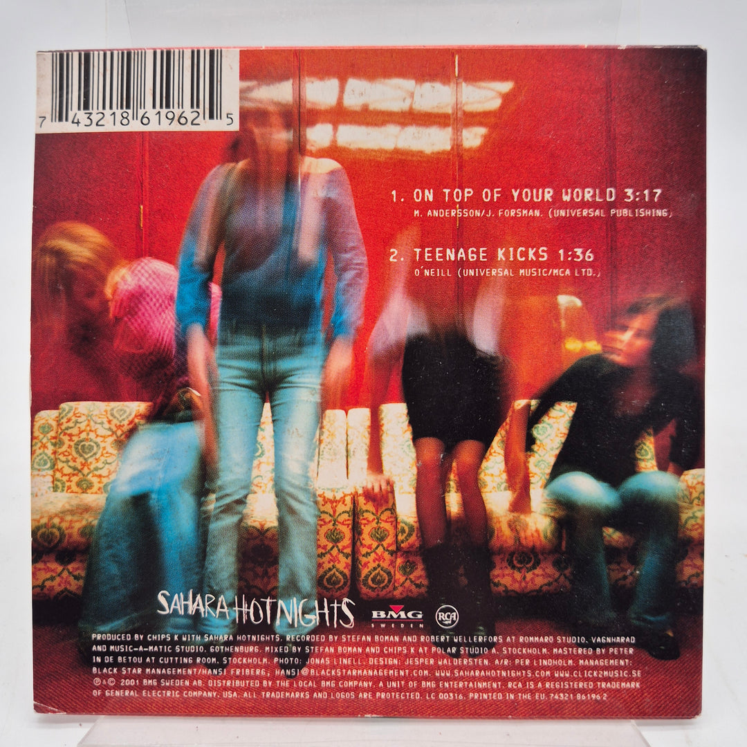 Sahara Hotnights CD singel On Top Of Your World retro