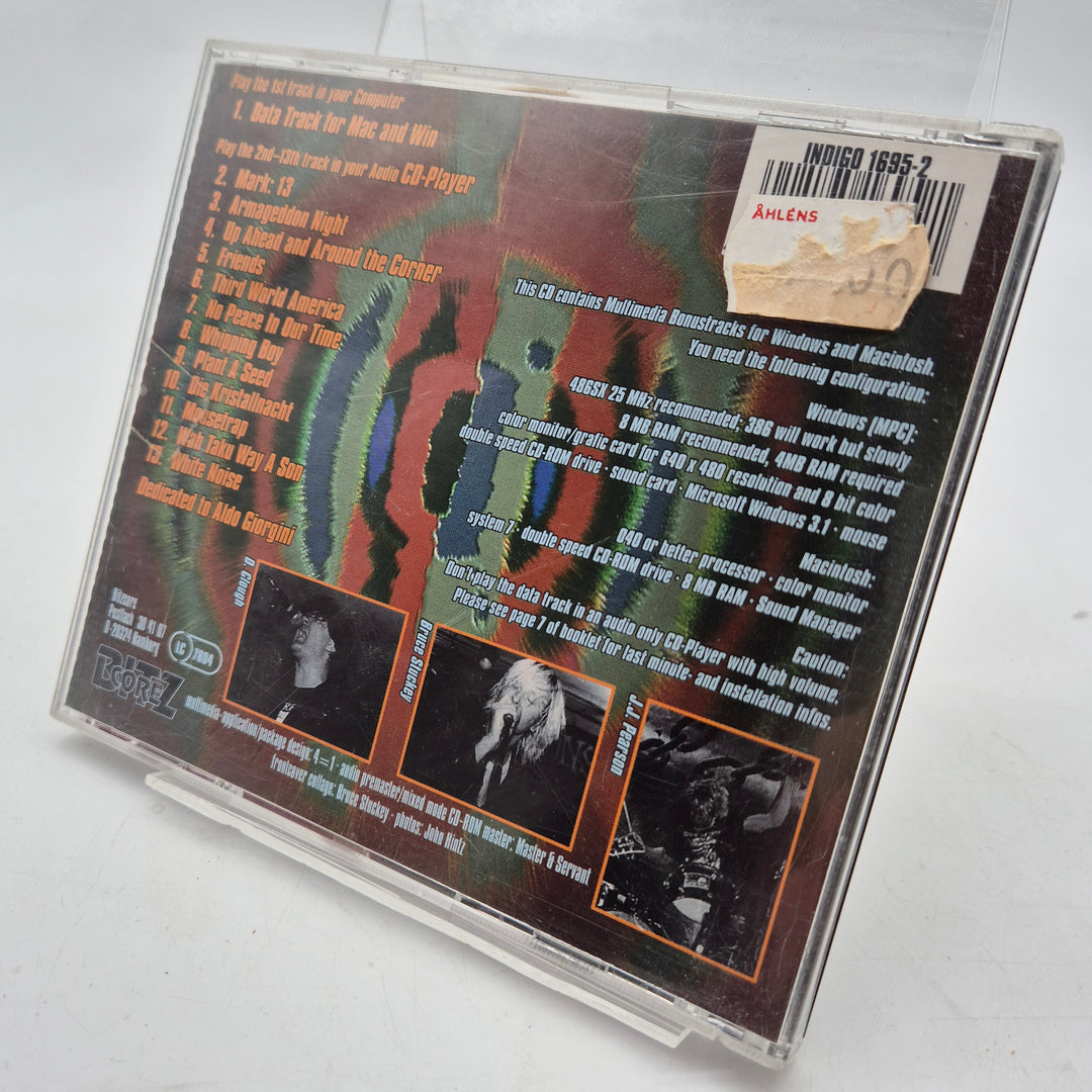 Toxic Reasons CD No Peace In Our Time retro