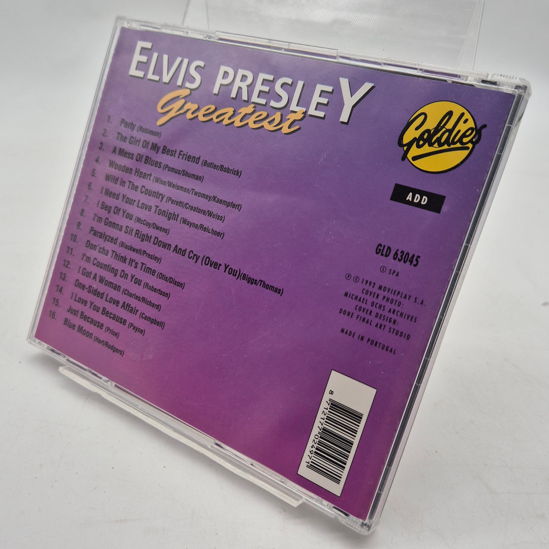 Elvis Presley Greatest CD retro samlingsalbum
