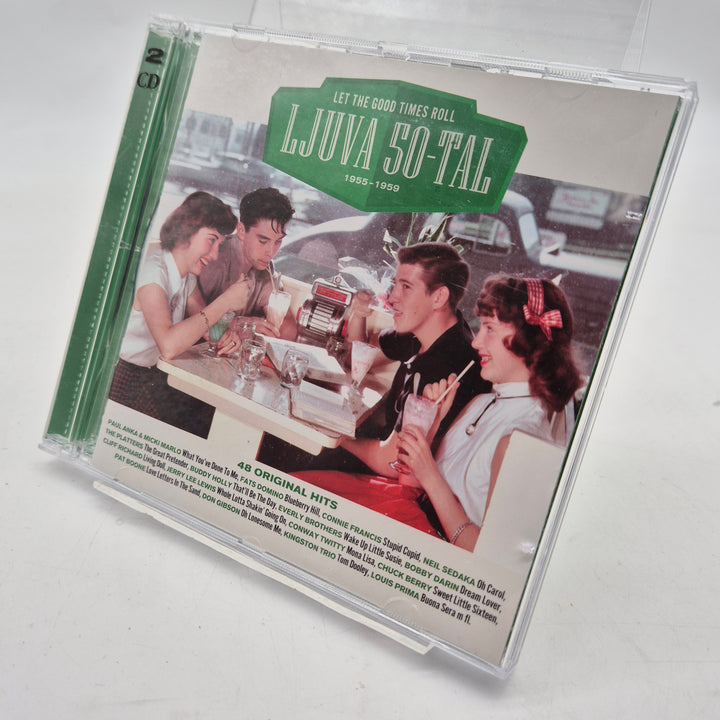 Ljusa 50‑tal dubbel CD Sony Music retro