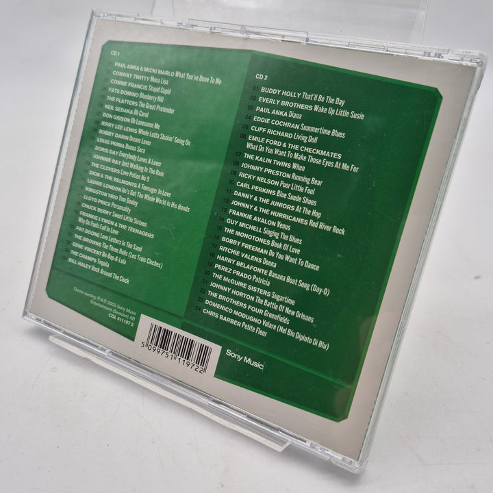Ljusa 50‑tal dubbel CD Sony Music retro
