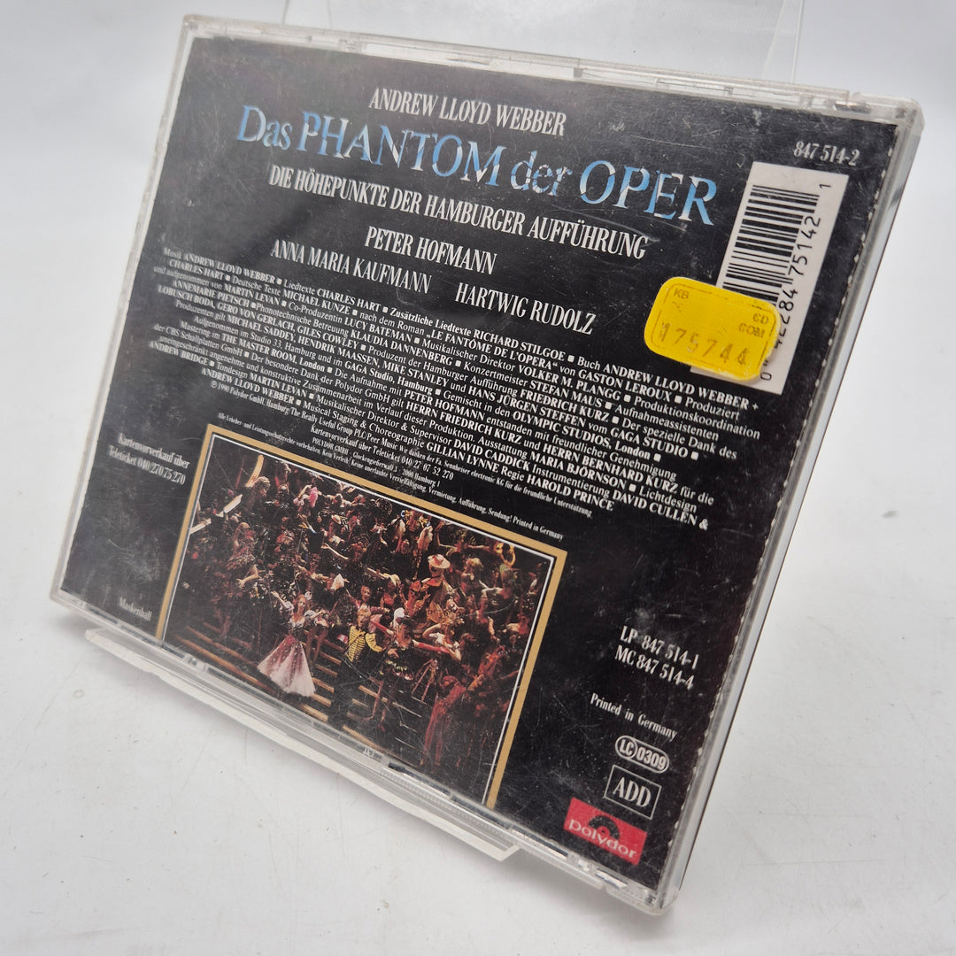 Andrew Lloyd Webber CD Das Phantom operaretro
