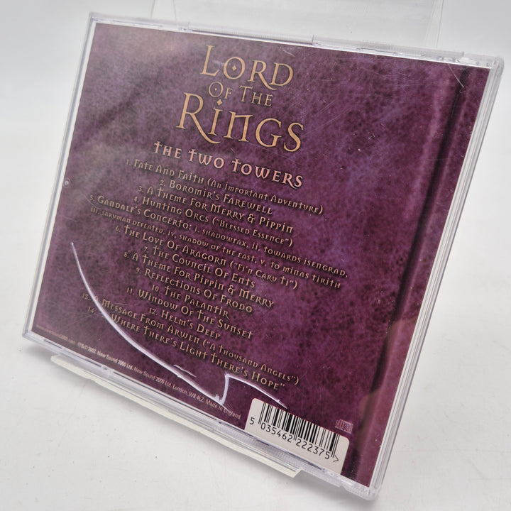 Lord of the Rings Two Towers soundtrack CD