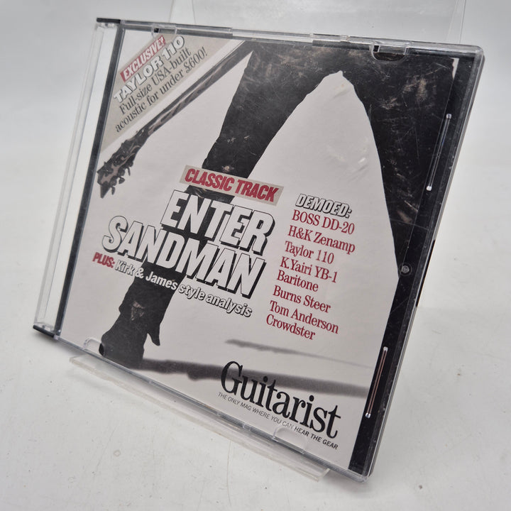 Guitarist Magazine instruktions CD Enter Sandman 2003