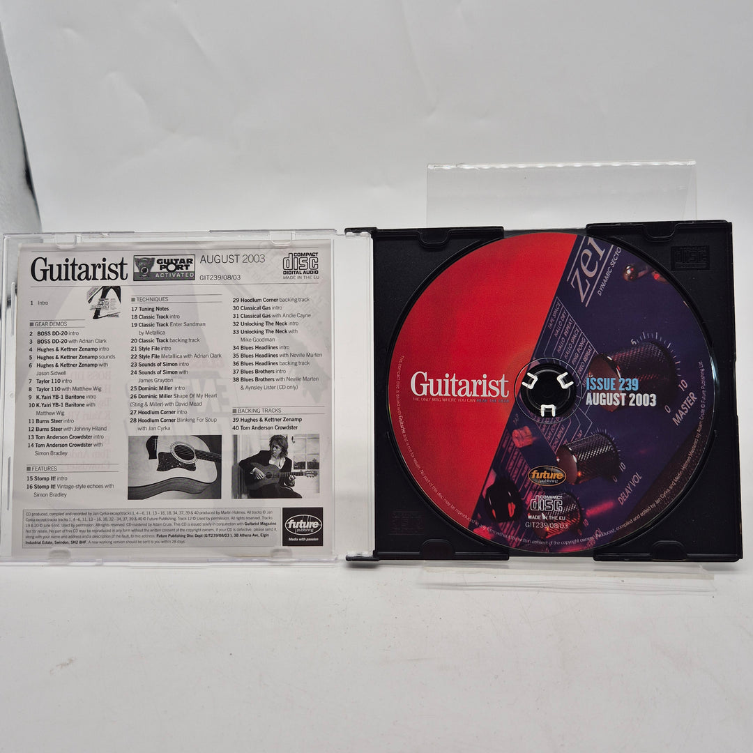 Guitarist Magazine instruktions CD Enter Sandman 2003