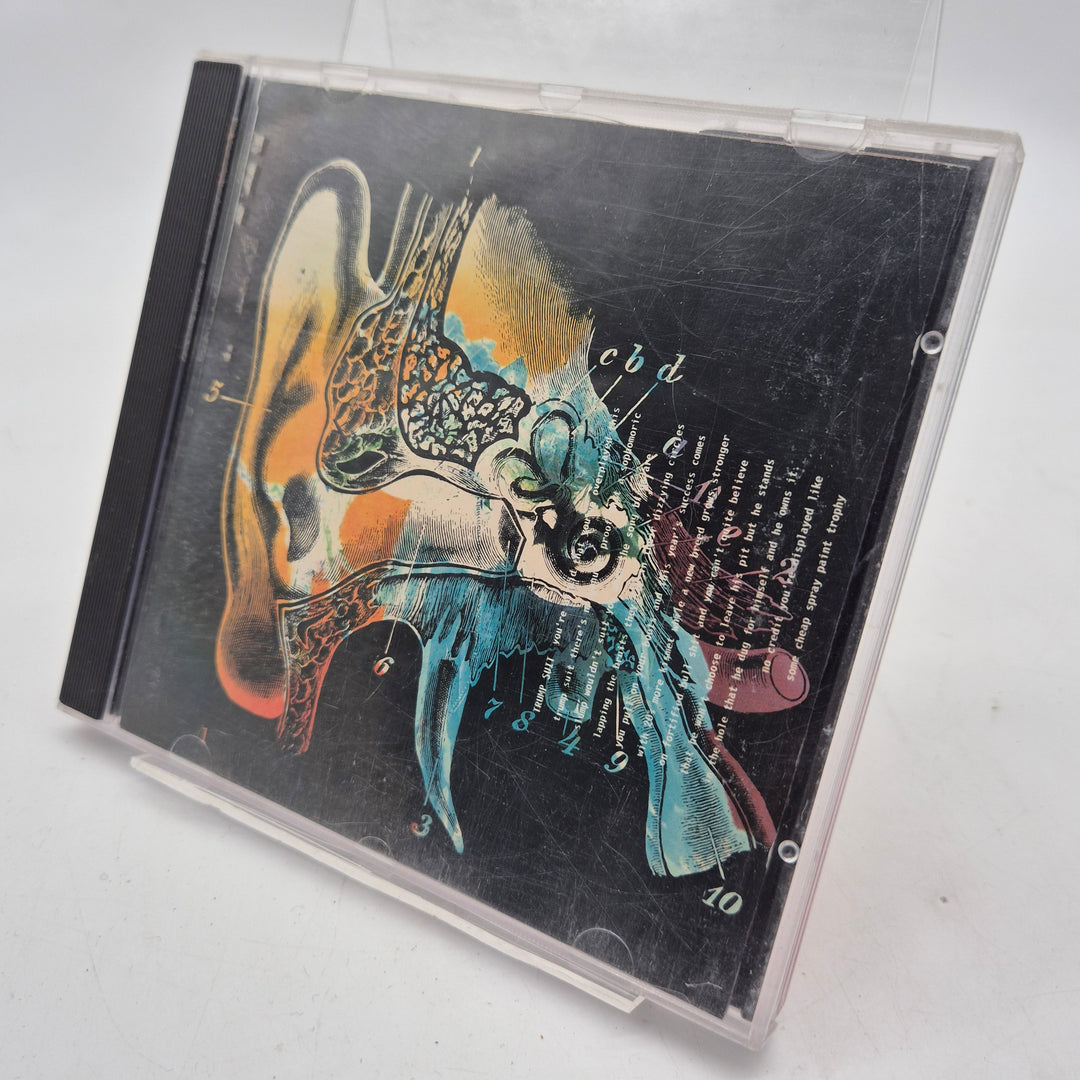 Retro musikalbum på CD med färgstarkt omslag