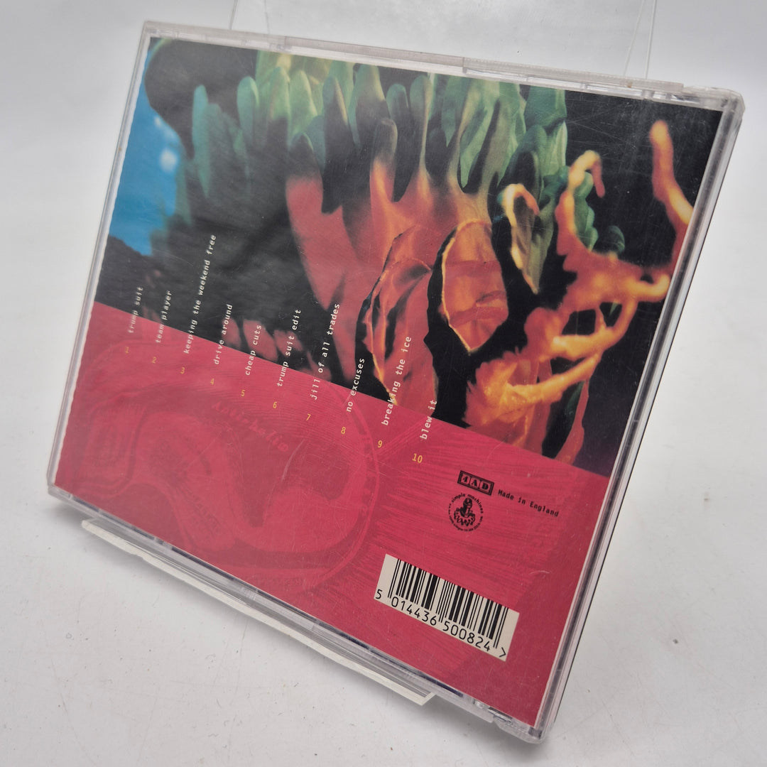 Retro musikalbum på CD med färgstarkt omslag