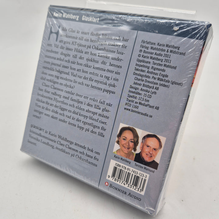 Ljudbok CD Karin Wahlberg Glasklart inplastad
