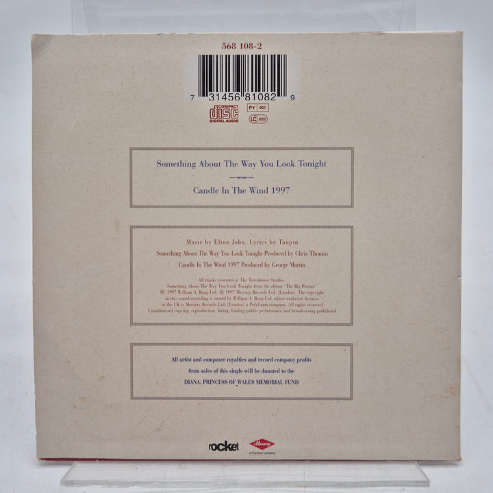 Elton John CD singel retro 1990 tal