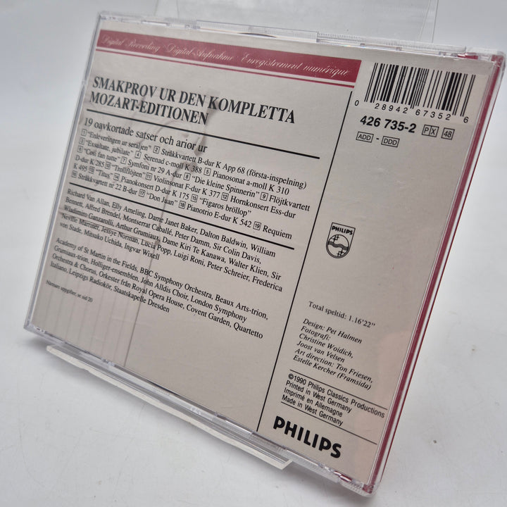 Mozart introduktions CD Philips Classics retro