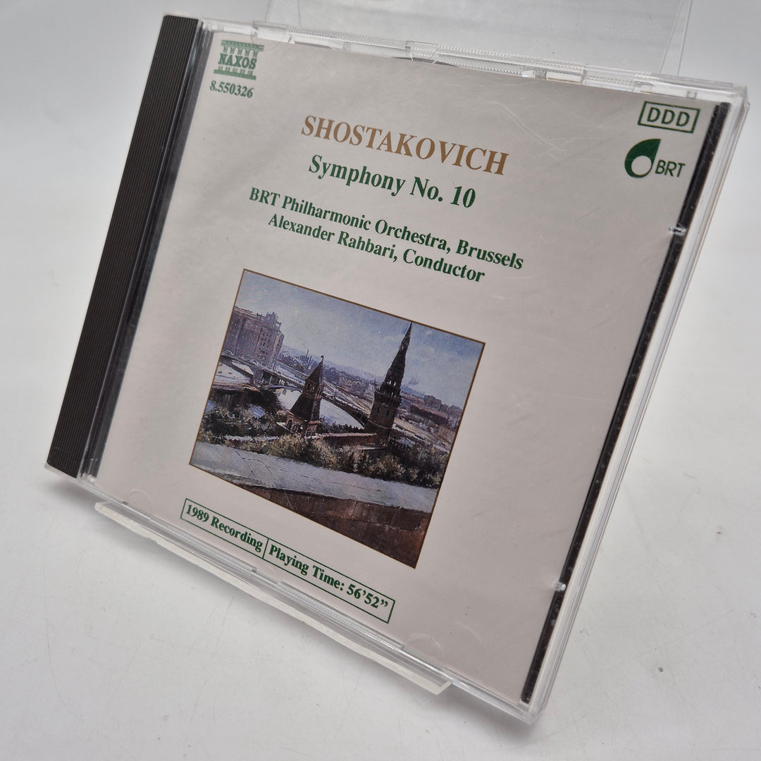 Shostakovich Symfoni nr 10 CD Naxos klassisk