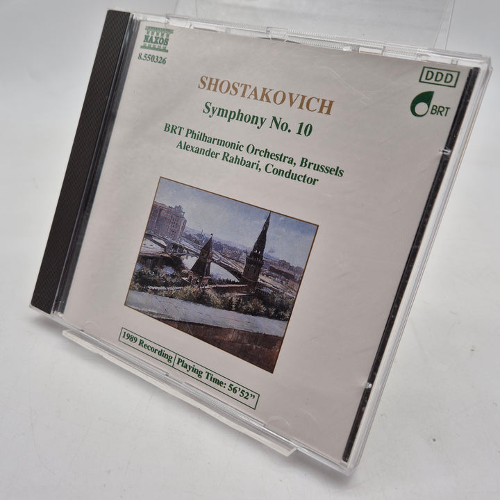 Shostakovich Symfoni nr 10 CD Naxos klassisk
