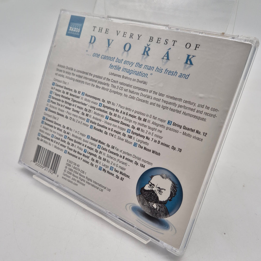 Dvořák dubbel CD samling Naxos klassisk