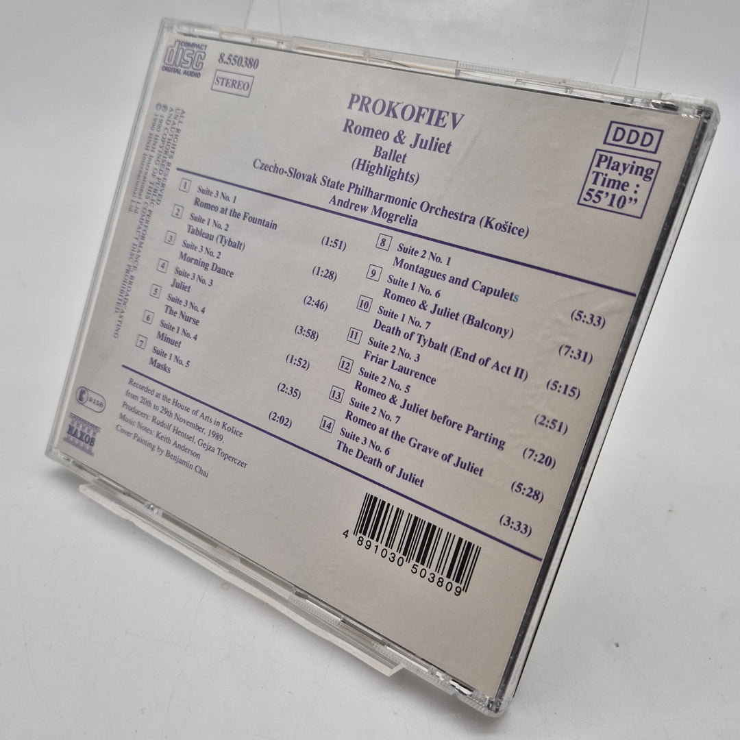Prokofjev Romeo och Julia CD Naxos klassisk