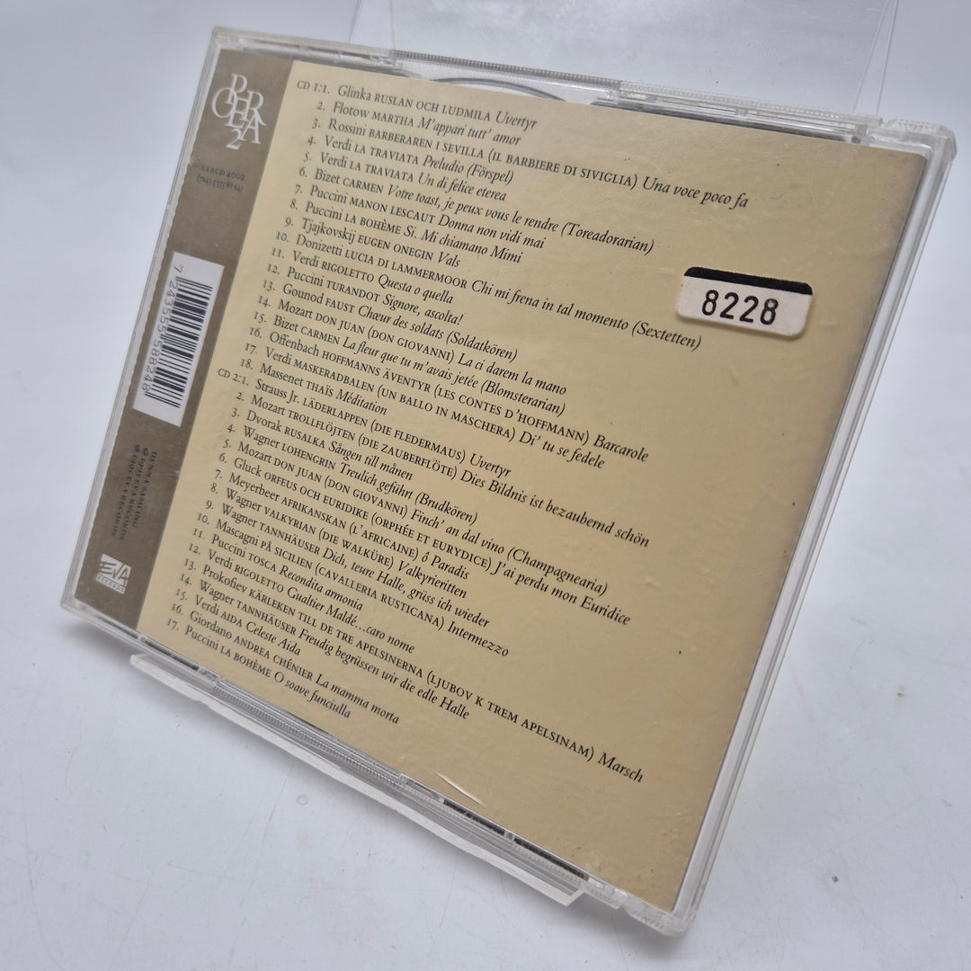 Absolute Opera 2 klassisk dubbel CD samling