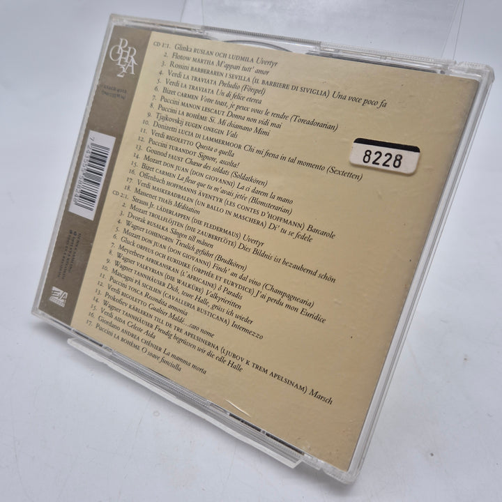 Absolute Opera 2 klassisk dubbel CD samling