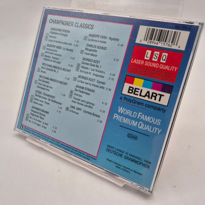 Champagner Classics musik CD klassisk Belart