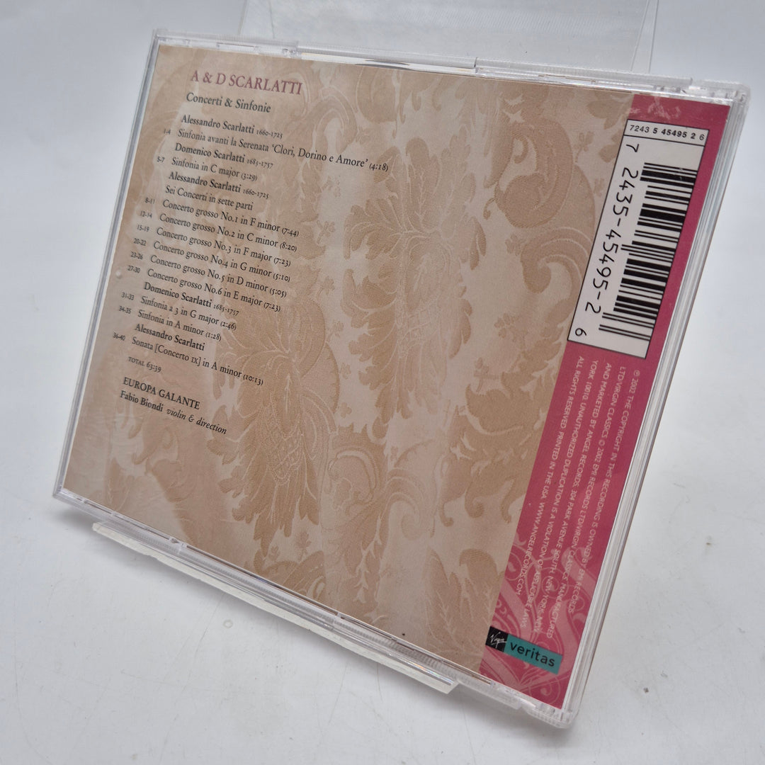 Scarlatti CD klassisk barock Virgin Veritas