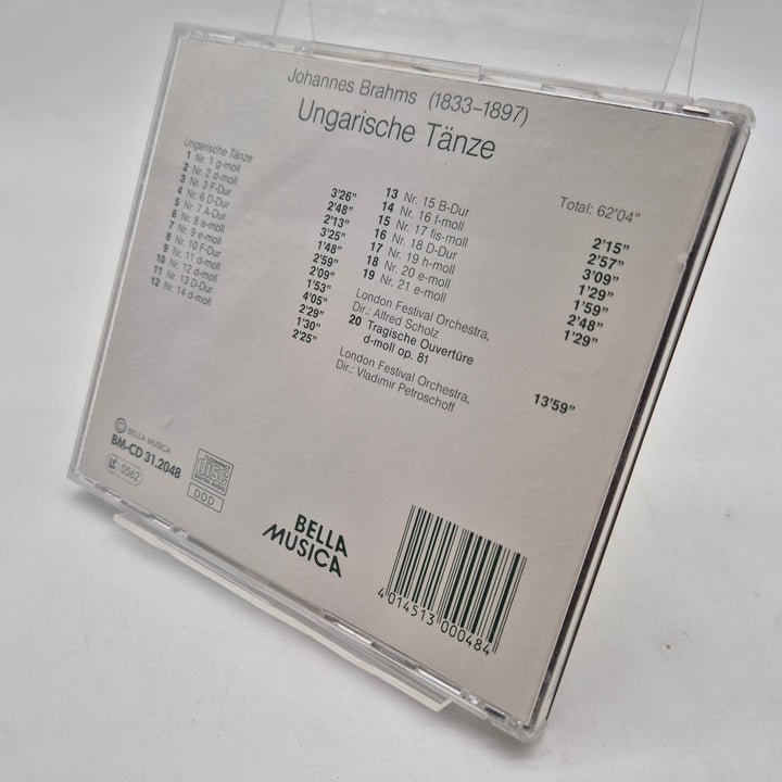 Johannes Brahms Ungarische Tänze CD klassisk