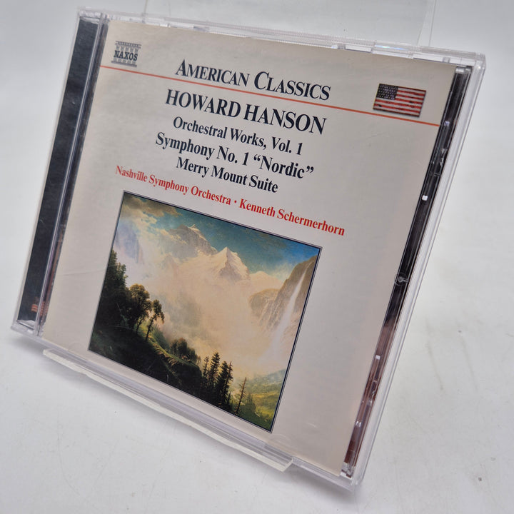 Howard Hanson Orchestral Works CD Naxos klassisk