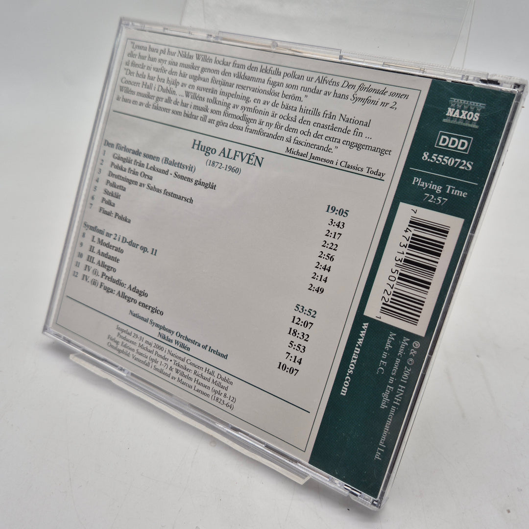 Naxos klassisk CD Hugo Alfvén symfonier