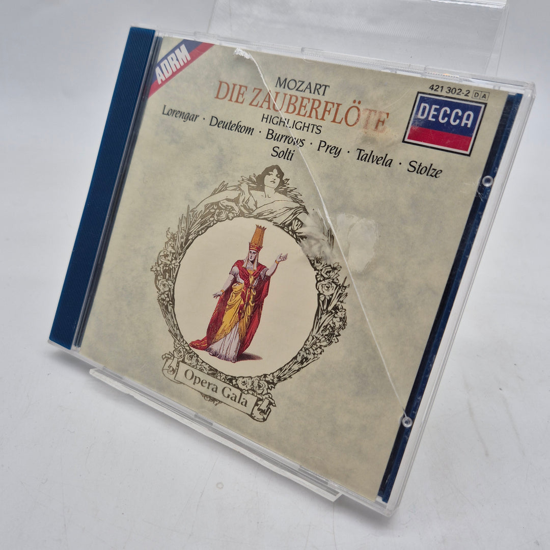 Mozart Trollflöjten highlights CD DECCA retro