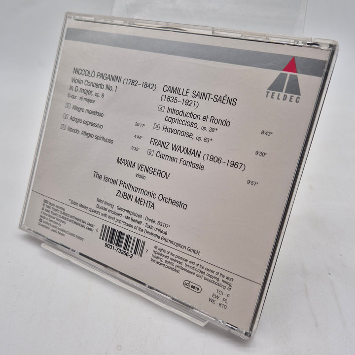Teldec klassisk CD Maxim Vengerov violinkonserter
