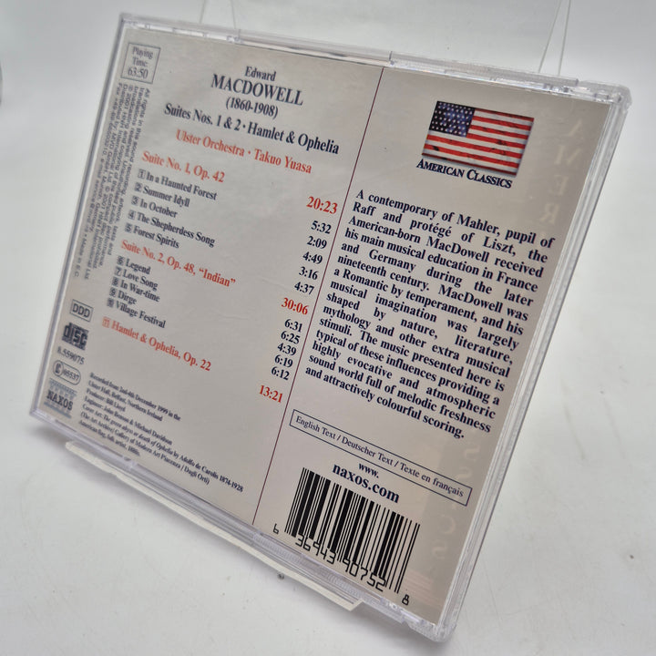 Edward MacDowell CD Naxos American Classics