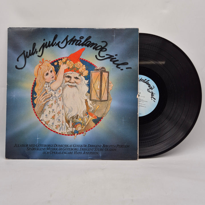 Retro julvinyl LP Jul jul strålande jul