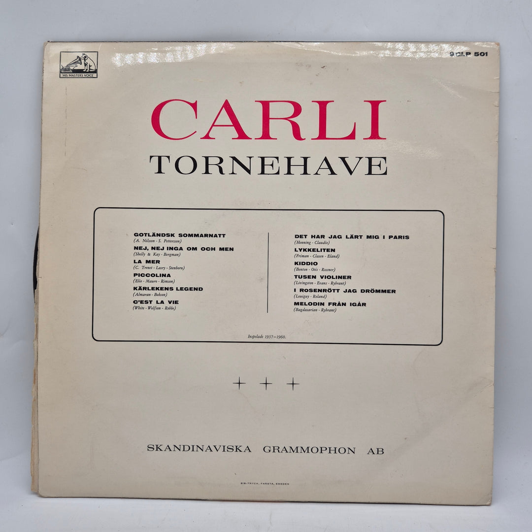 Carli Tornehave retro LP His Masters Voice