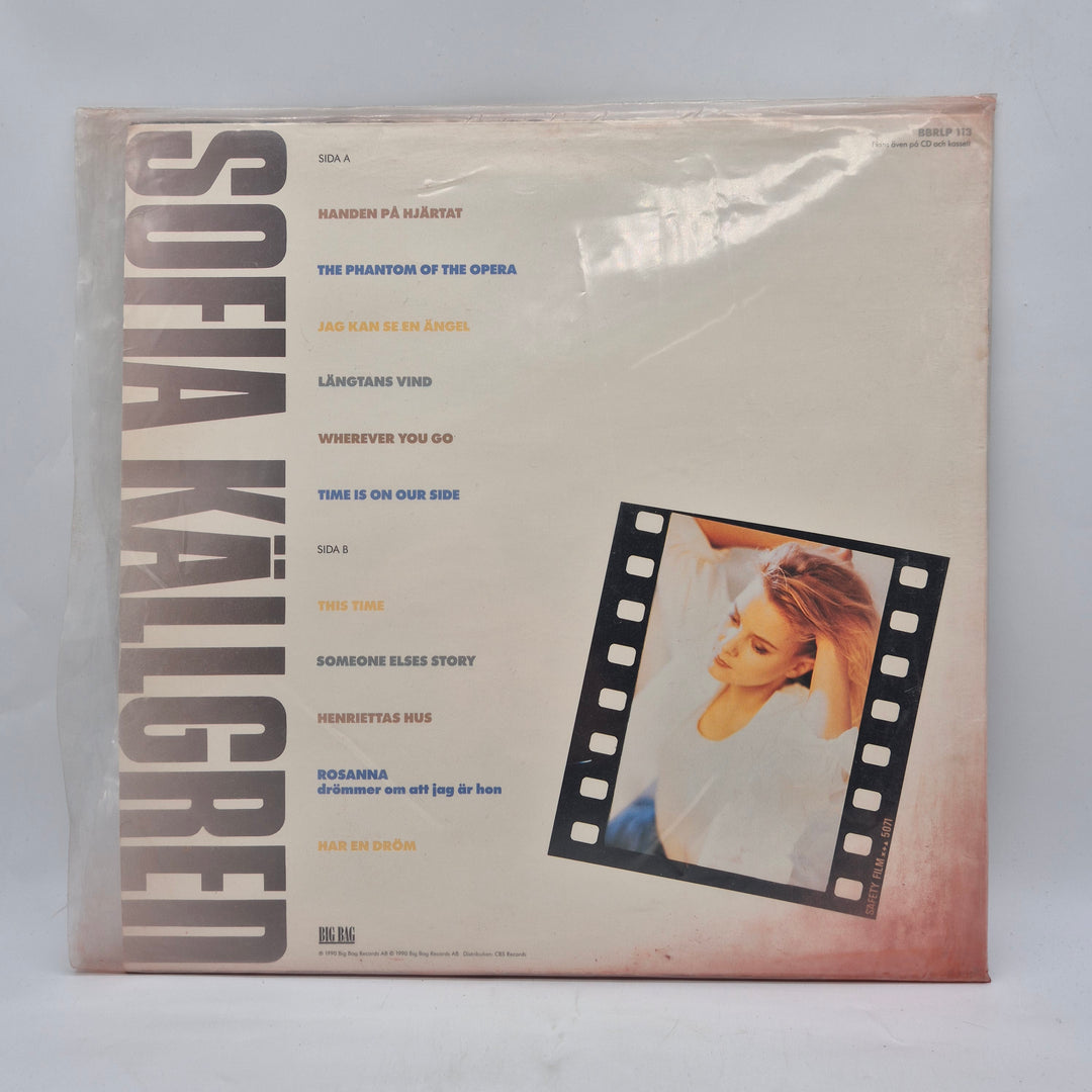 Sofia Källgren Handen på hjärtat vinyl LP retro
