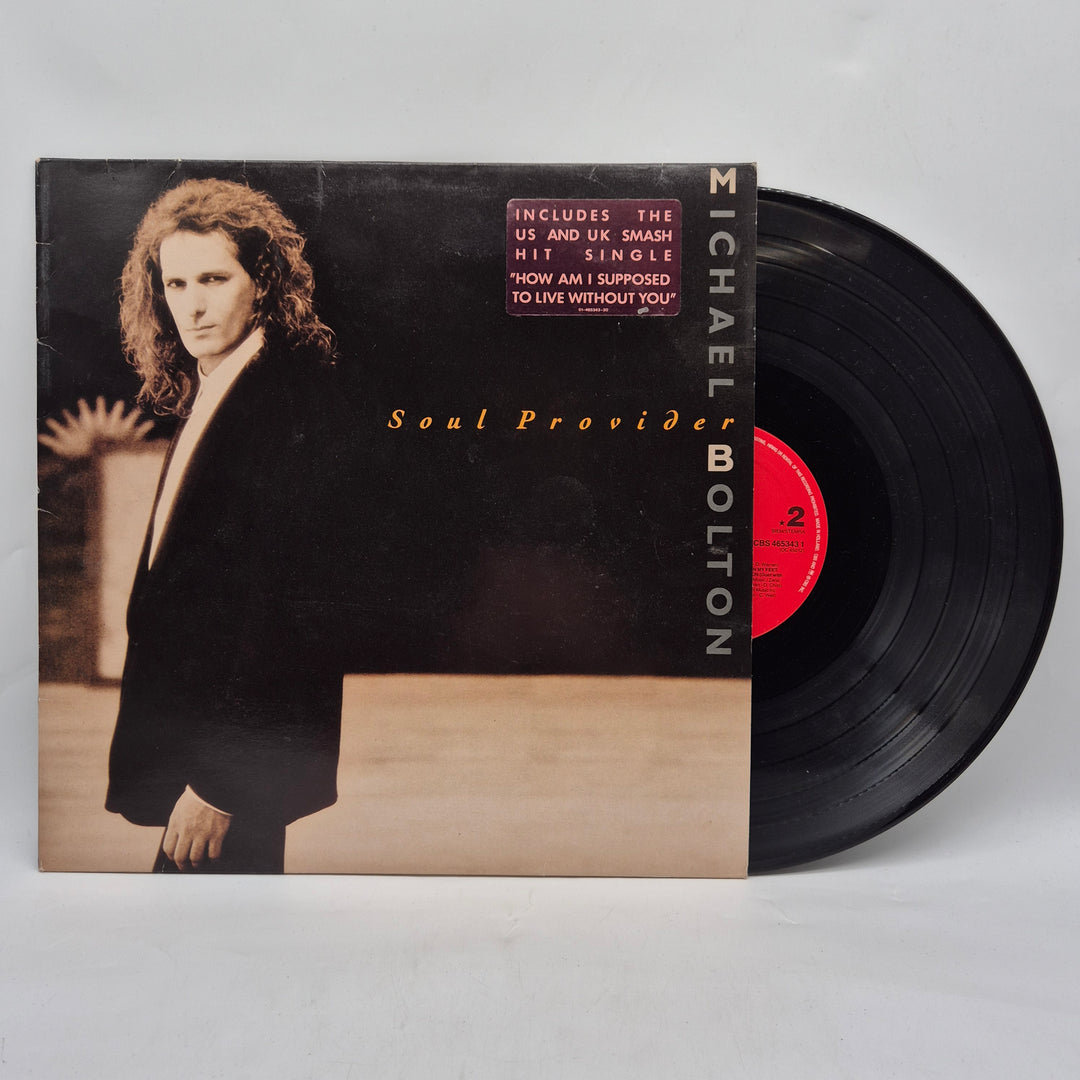 Michael Bolton Soul Provider retro vinyl LP