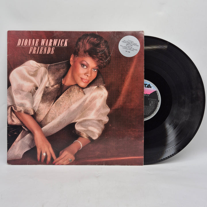 Dionne Warwick Friends LP vinyl retro 80-tal
