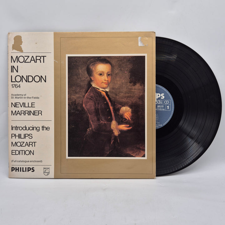 Mozart in London retro vinyl LP Philips