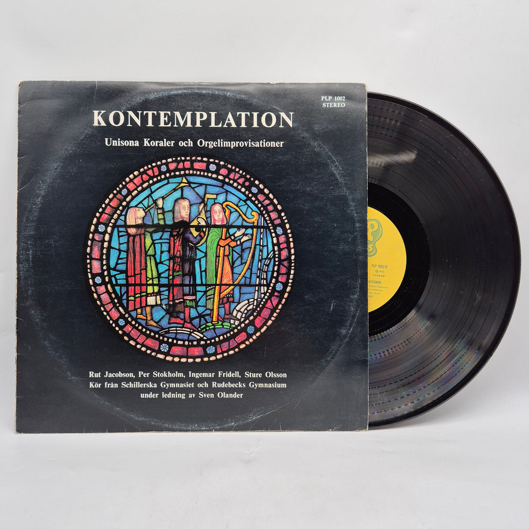 Retro LP Kontemplation sakral körmusik 1970tal