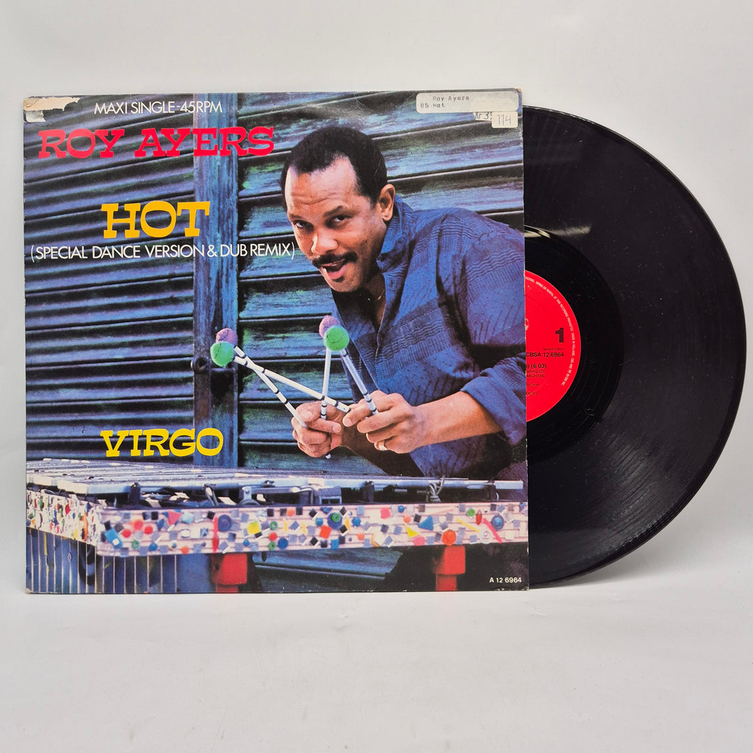 Roy Ayers Hot 12" maxisingel retro vinyl