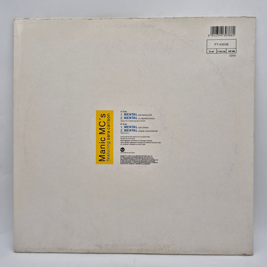 Mental 12 tums maxi vinyl retro dance