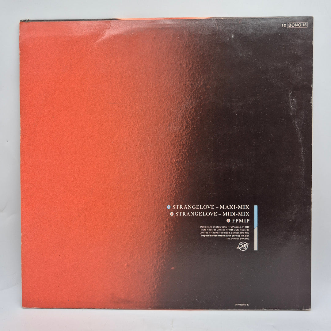 Depeche Mode Strangelove 12 tums vinyl retro